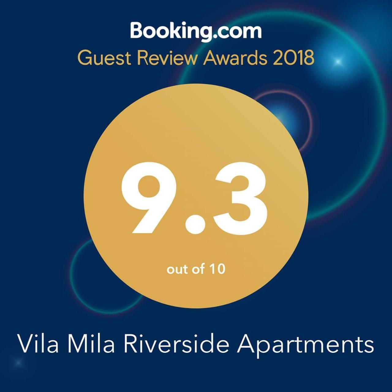 Vila Mila Riverside Apartments Semendire Dış mekan fotoğraf